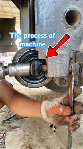 The process of tools for install of the bolt. #asmr #tools #tips #skill #video #shorts