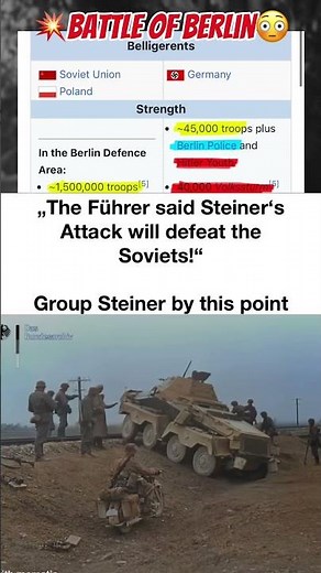 💥Battle of Berlin 😳-Steiner‘s Attack|| World War 2 Memes