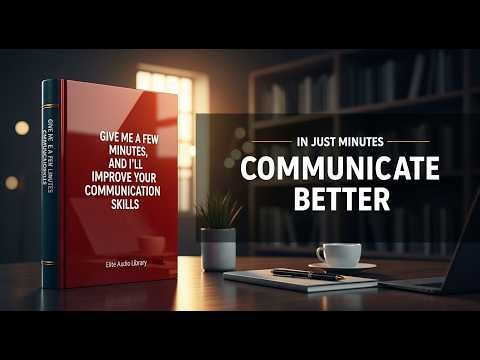 Give me few Minutes, and I'll improve your communication Skills