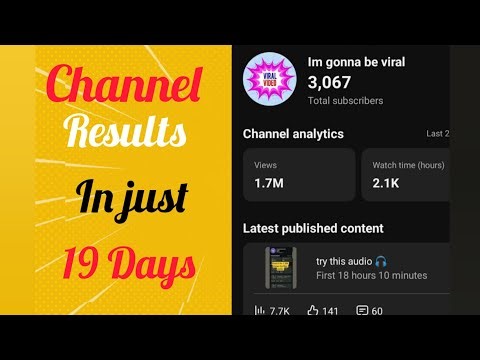How I Grew My YouTube Channel in 19 Days (Real Results & Proof)