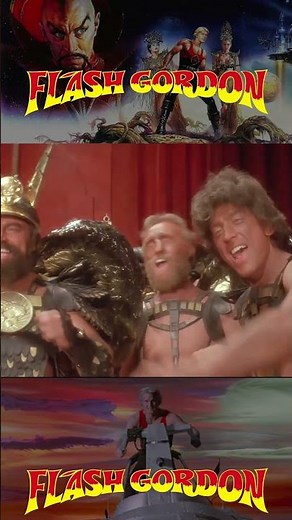 Flash Gordon - 1981 - Football Part 3 #retro #movie #80s