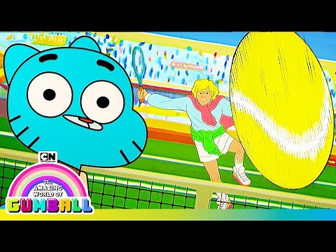 Gumball vs Tennis Pros?! Chaos on the Court! | Gumball