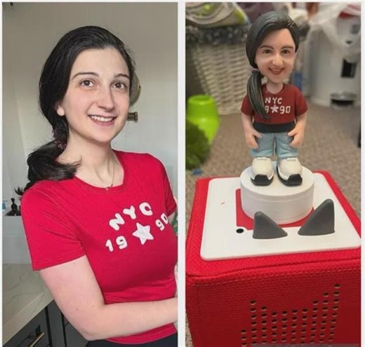 Custom 3D Photo Bobblehead Doll for Tonie: Personalized Polymer Clay Figurine, Best Mothers Day Gift - Etsy