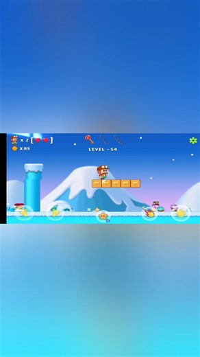 SMCW:Mario kills enemies with blue Koopa's shell vid 3. #shorts #mario #koopa #blueshell #enemies