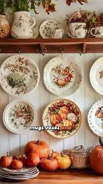 🍁Wrapped in Autumn’s Glow: Cozy Warm & Moody Fall Decor Inspiration