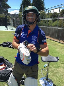 For those who missed it - here's the video of my batting performance against the great Shane Warne! | Brent Harvey