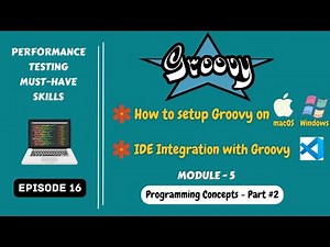 Ep 16 | Programming Concepts | 🚀 How to setup Groovy? 🚀