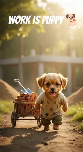 work is puppy🐕#aishorts