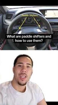 What are paddle shifter and how to use them!
