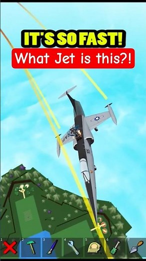 Roblox Build a Boat for Treasure This Jet is so Fast! what is this? #babft #roblox