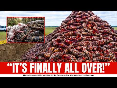 Florida Released Millions of Mice for the Pythons — The Outcome Shocked Everyone