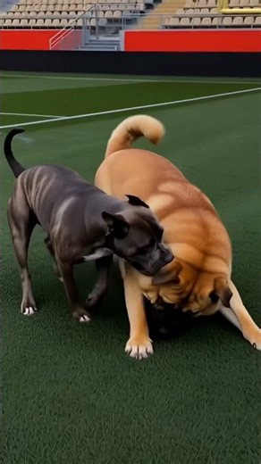 American Pitbull vs Kangal: Unveiling Their True Nature #shorts #shortviral #shortsfeed #pitbull