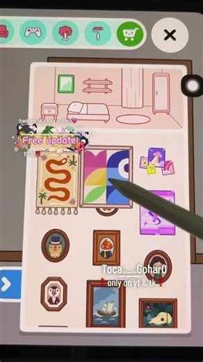 Toca Boca new FREE update!😱😍💗‪@tocaboca‬ thank you!🤍 #tocaboca #tocagohar