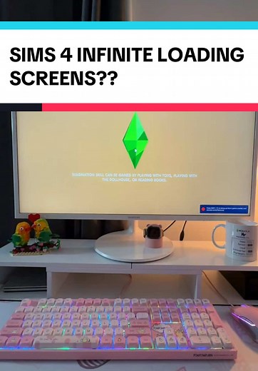 I know there’s so many reasons you could have an infinite loading screen, for me it was a small mod that I forgot to update. If you have turned off mods in your game and it loads, then you know the problem lies with a mod or cc. It’s usually mods so always start there, as it’s faster to narrow down. If not, you can try the 50/50 method for removing CC until you find it. #thesims4 #sims4 #sims4error #sims4loadingscreen #sims4tok #simtok #simtokker