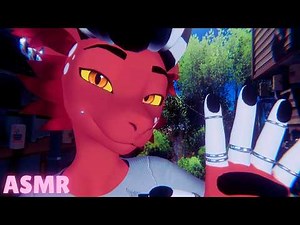 Whispers & Cuddles 🌲| Femboy Furry ASMR with Mouth Sounds and Scratches Deep in the Forest