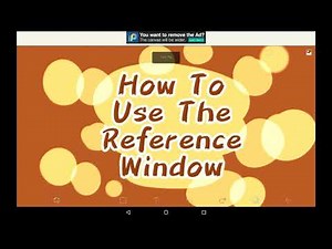 How To Use The Reference Window - Ibis Paint X!!