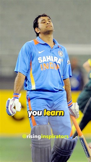 MS Dhoni’s Powerful Mindset on Winning & Losing 🧠🔥