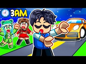 Andy Is SLEEPWALKING At 3AM In Roblox DRIVING EMPIRE!