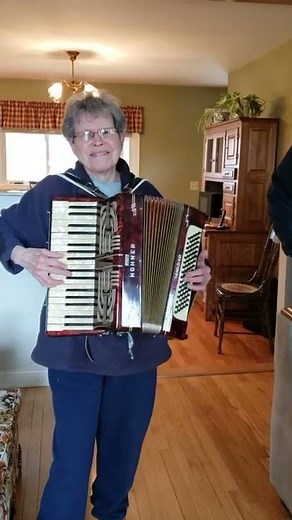 French Acadian accordion music from Northern Maine