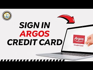 How to Sign In Argos Credit Card Online 2025 | Argos Credit Card Login