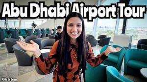 Full Tour of Zayed International Airport Terminal A in Abu Dhabi