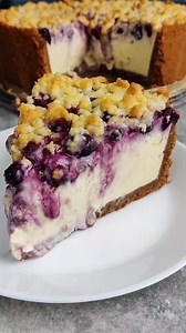 Blueberry Cheesecake Rezept | Käsekuchen | schnell & einfach