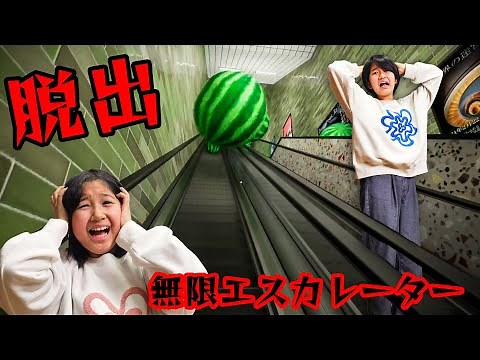 みんなビビっちゃダメ！！無限エスカレーターから脱出！ゲーム実況himawari-CH