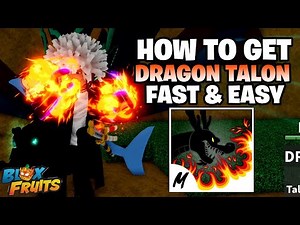 How to Get Dragon Talon in Blox Fruits Fast in Blox Fruits! Blox Fruits Beginner Tutorial Guide!