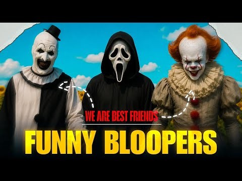 FUNNIEST BLOOPERS OF SCARIEST MOVIES 😂