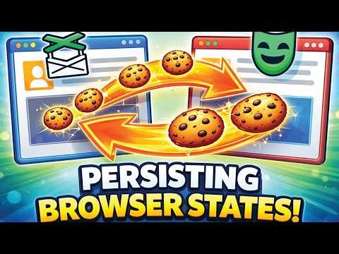 Browser State Persistence | When to Use Each Method