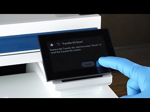 Transfer Kit Reset - HP Color LaserJet Pro 4201 & 4301MFP Series