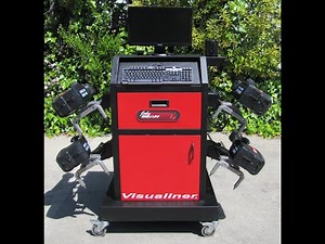 John Bean Visualiner Alignment Machine 2006 Software with Extra Sensor Heads