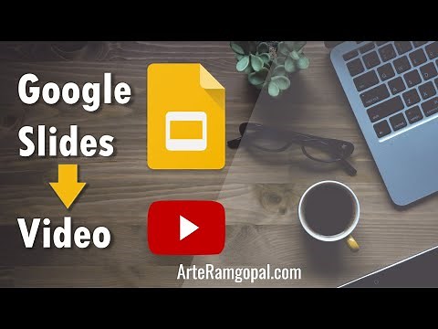 How to convert Google Slides to Video