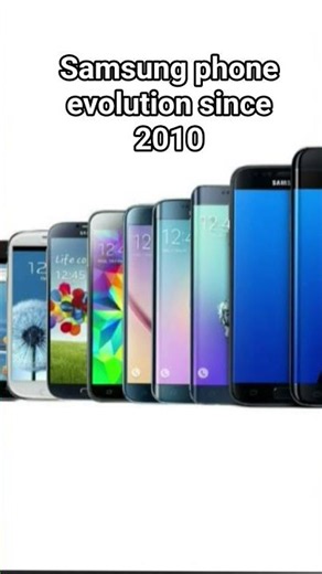 Samsung phone evolution 2010