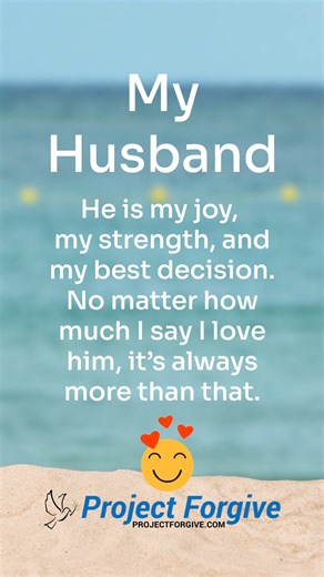 1.4M views · 10K reactions | #love my #husband♥ | Project Forgive | Facebook