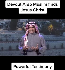 An Arab Muslim, once devout, shares his testimony after becoming a Christian.👏👏👏 | Jesus Loves You