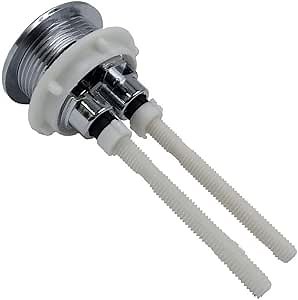 38mm/1.5 inch Dual Push Flush Toilet Button Replacement with Thread Diameter