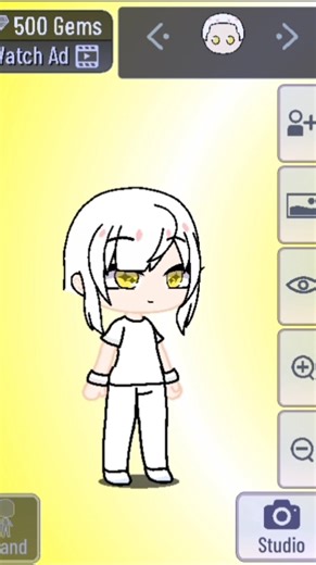 gachaclud cute girl tutorial #gacha #gachaclub #gachalife #easy #tutorial #gachalucu #hack #shorts