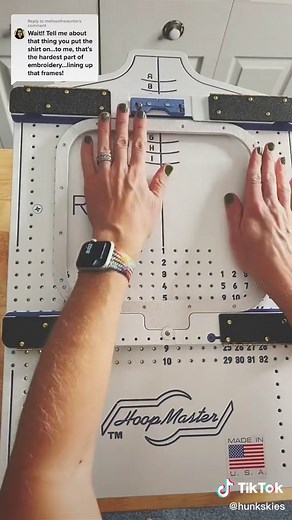 DIY Embroidery Hooping Station: How to Hoop 6x10 Embroidery Machine