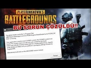 PUBG LİTE Load Cooked Content Hatası Çözümü!