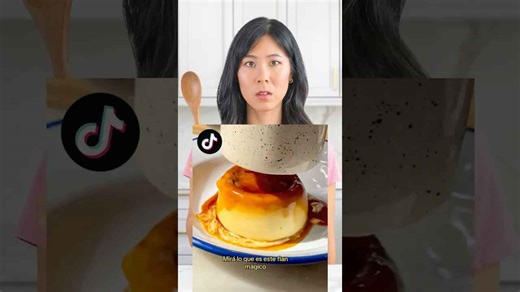 She tried making flan without an oven - the result is surprising