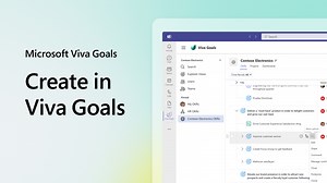 Create Objectives, Key Results, and Initiatives with Viva Goals