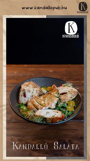 Kandalló saláta🥒🥬 #kandallopub #craftburger #craft