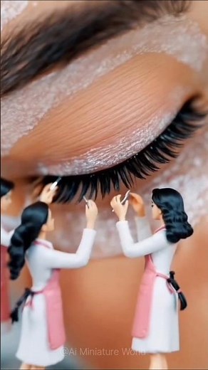 ✨Tiny Makeup Artist at Work | Mini World Glam Makeover 💄😍