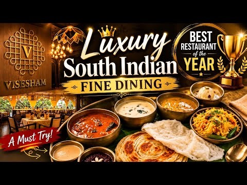 🔥Is This Chennai's Most Luxurious South Indian Restaurant? | Visesham Chennai Review