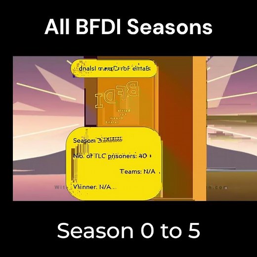 All BFDI Seasons ( Season 0 to 5) #hashtagspoilers #bfdi #bfdia #idfb #bfb #tpot #waffles
