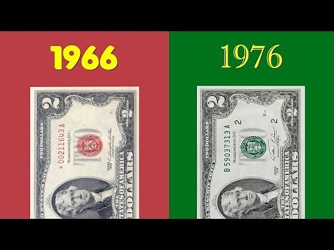 10 YEARS between $2 bills: 1966-1976