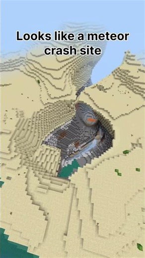 👉 “Minecraft Meteor Crater Seed?! 🤯 (Bedrock/Java)”