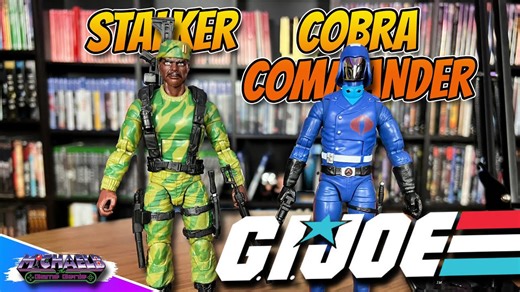G.I. Joe Classified Retro Cobra Commander & Sgt. Stalker Review