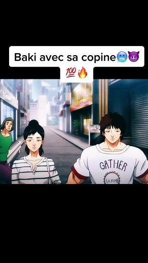 Baki Hanma and His Girlfriend - Romantic Moments